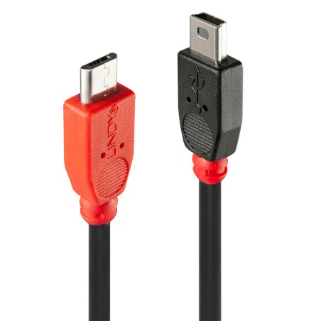 "High-Quality Lindy USB 2.0 Cable Micro-B to Mini-B (31717) - Reliable & Durable Connectivity"